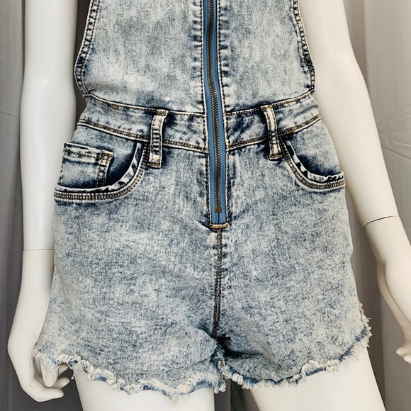 Denim Overalls - Picture 3 of 8